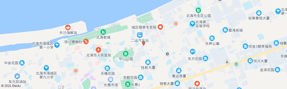 北海南珠市场_公交站地图_北海公交_妙搜公交查询2024