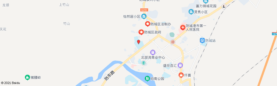 防城港防城区实验学校_公交站地图_防城港公交_妙搜公交查询2024