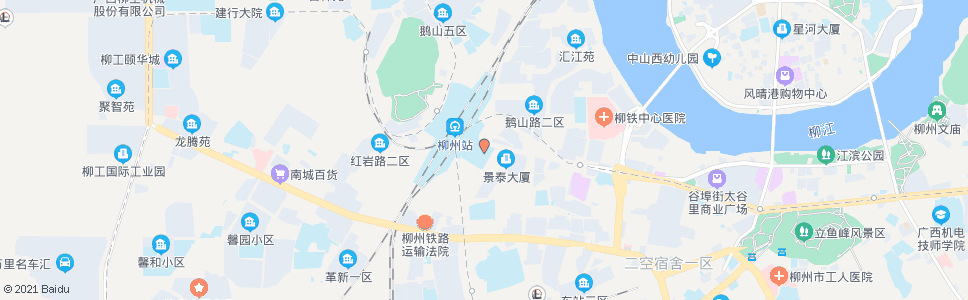 柳州铁桥东_公交站地图_柳州公交_妙搜公交查询2024