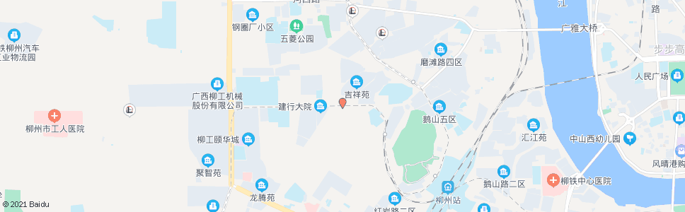 柳州和平路中_公交站地图_柳州公交_妙搜公交查询2024