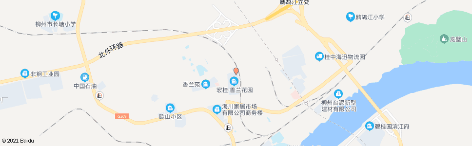 柳州香兰村_公交站地图_柳州公交_妙搜公交查询2024