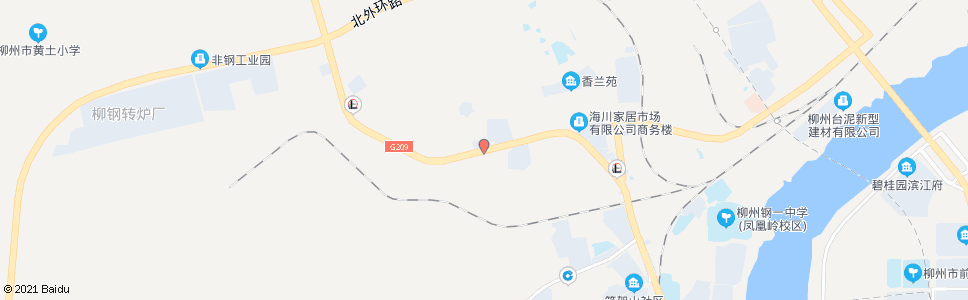 柳州柳钢矿业公司_公交站地图_柳州公交_妙搜公交查询2024