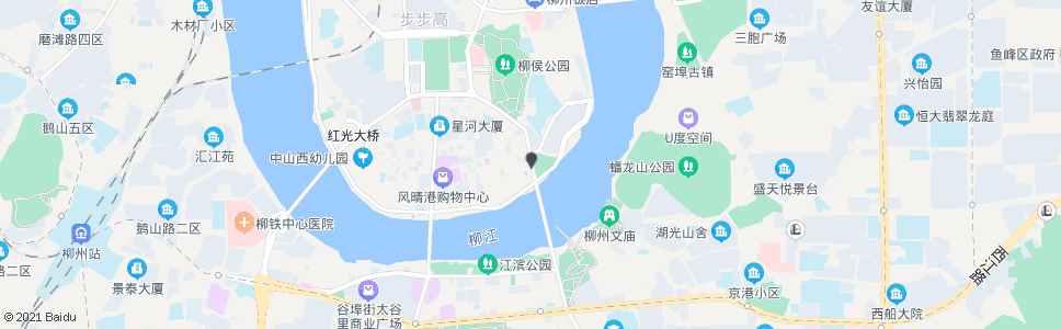 柳州东门_公交站地图_柳州公交_妙搜公交查询2024