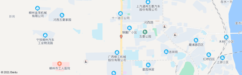 柳州钢圈厂_公交站地图_柳州公交_妙搜公交查询2024