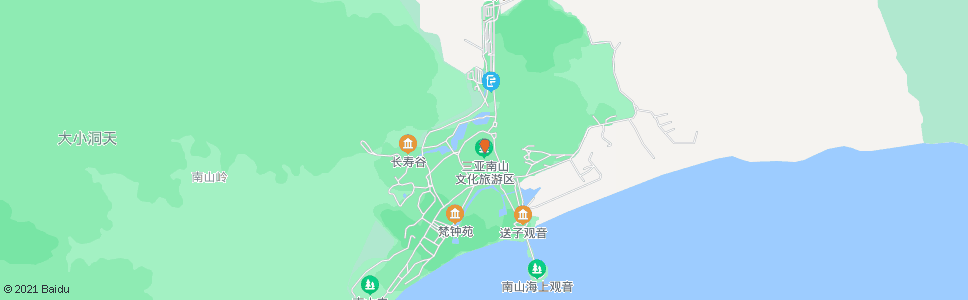 三亚南山村_公交站地图_三亚公交_妙搜公交查询2024