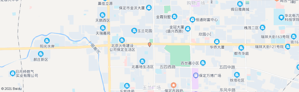 保定露露家园_公交站地图_保定公交_妙搜公交查询2024