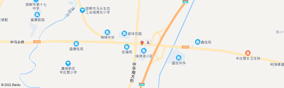 邯郸成峰路中华街口_公交站地图_邯郸公交_妙搜公交查询2024