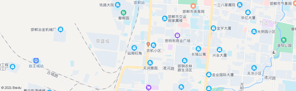 邯郸浴新街农林路口_公交站地图_邯郸公交_妙搜公交查询2024