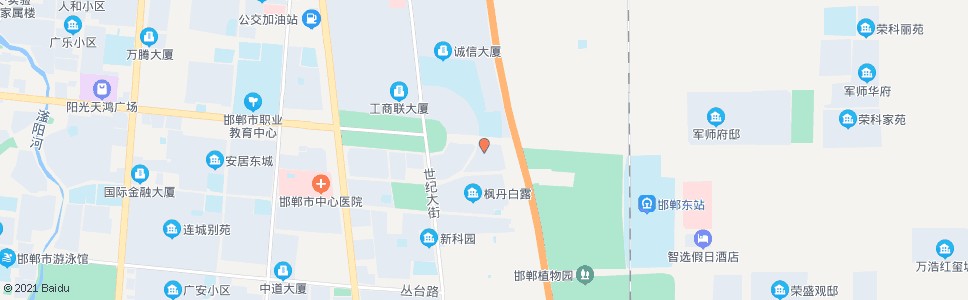 邯郸联纺路高铁西区_公交站地图_邯郸公交_妙搜公交查询2025