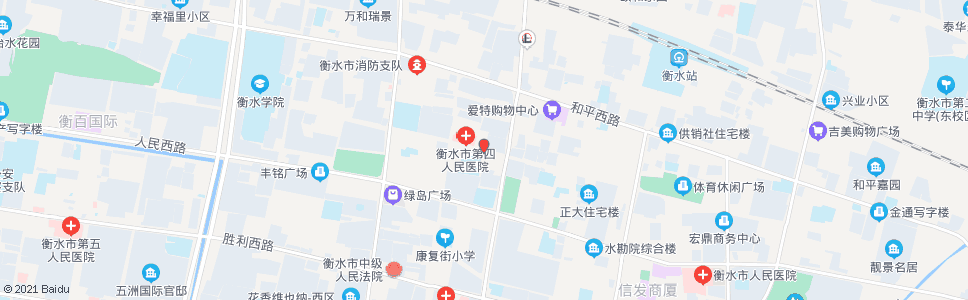 衡水市四院_公交站地图_衡水公交_妙搜公交查询2024