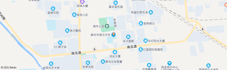 廊坊五小—九中_公交站地图_廊坊公交_妙搜公交查询2025