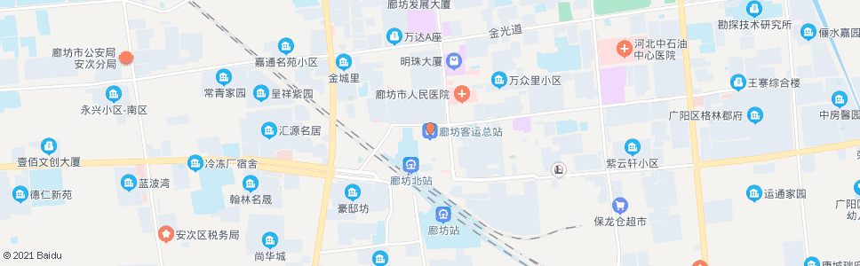 廊坊廊坊长途汽车站_公交站地图_廊坊公交_妙搜公交查询2024