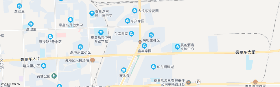 秦皇岛富丰家园_公交站地图_秦皇岛公交_妙搜公交查询2024