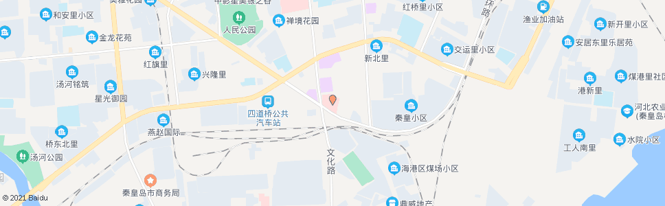 秦皇岛海港医院_公交站地图_秦皇岛公交_妙搜公交查询2024