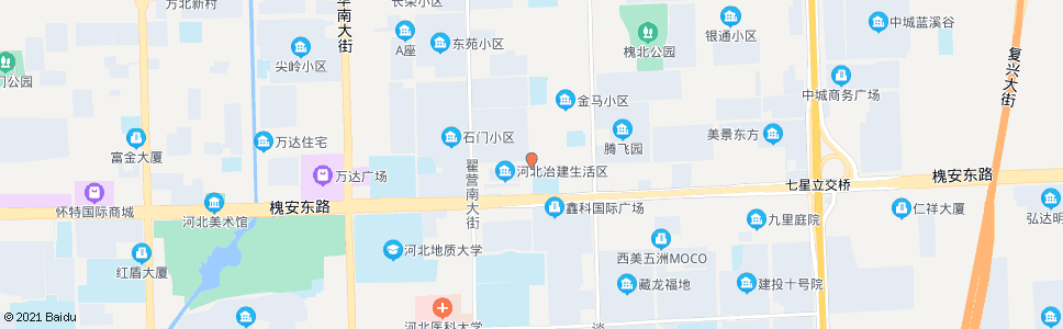 石家庄谈固西街北门_公交站地图_石家庄公交_妙搜公交查询2024