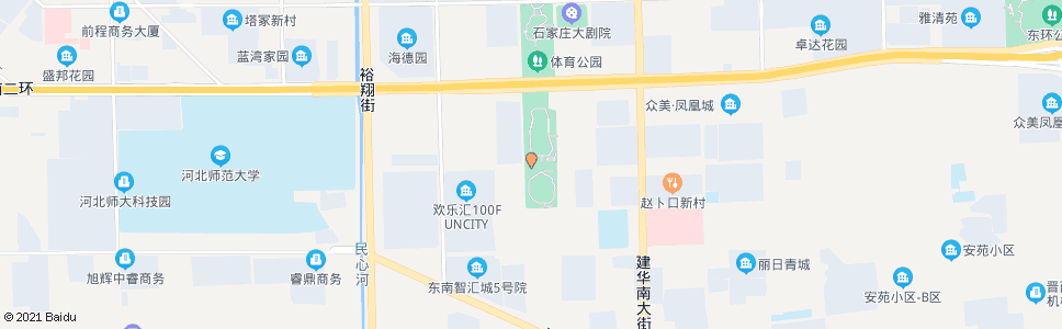 石家庄建华仓裕路口_公交站地图_石家庄公交_妙搜公交查询2024