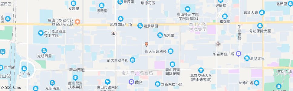 唐山京城皮肤医院_公交站地图_唐山公交_妙搜公交查询2024