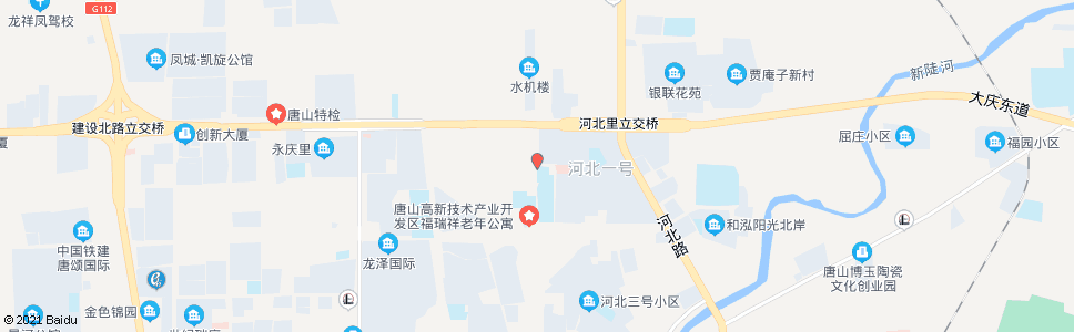 唐山大庆道口(火炬路)_公交站地图_唐山公交_妙搜公交查询2024