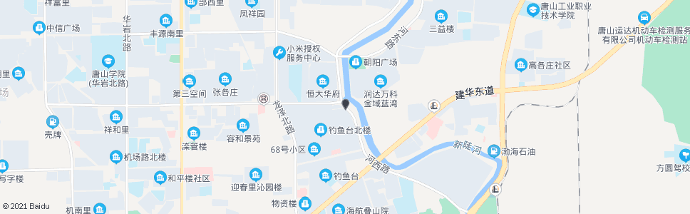 唐山河西路朝阳道口_公交站地图_唐山公交_妙搜公交查询2024