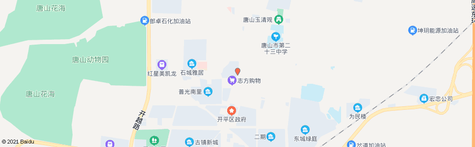 唐山普光道_公交站地图_唐山公交_妙搜公交查询2024