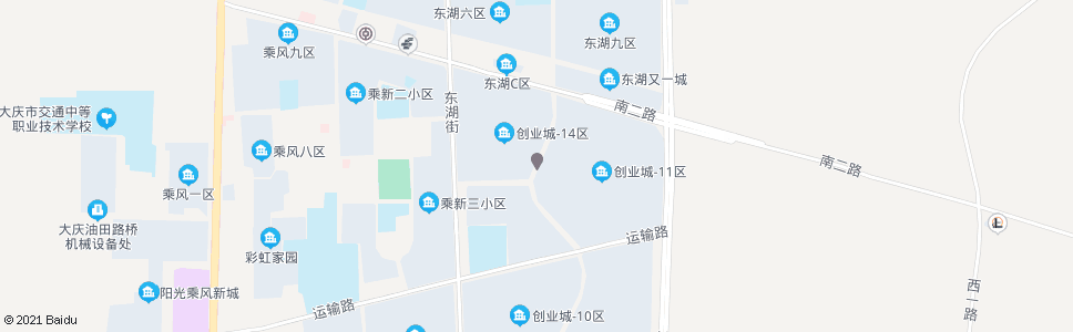 大庆创业城十一区_公交站地图_大庆公交_妙搜公交查询2024