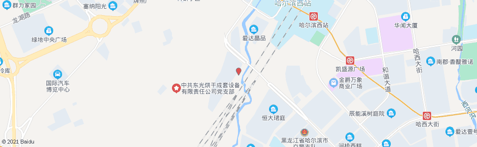 哈尔滨红星城A区_公交站地图_哈尔滨公交_妙搜公交查询2024