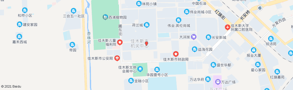 佳木斯庄稼医院_公交站地图_佳木斯公交_妙搜公交查询2024