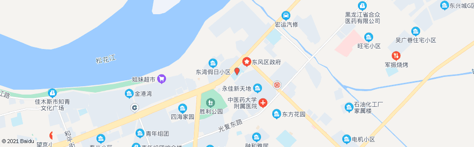 佳木斯造纸小学_公交站地图_佳木斯公交_妙搜公交查询2024