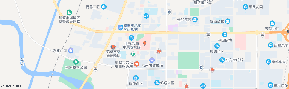 鹤壁人民医院_公交站地图_鹤壁公交_妙搜公交查询2024