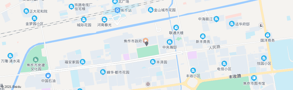 焦作市人行_公交站地图_焦作公交_妙搜公交查询2024