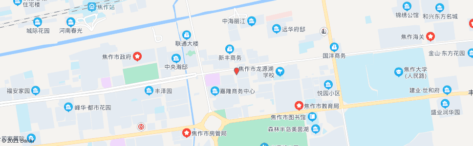 焦作新港花园_公交站地图_焦作公交_妙搜公交查询2024