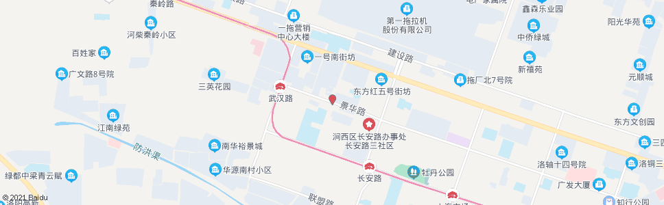 洛阳景华路郑州路口_公交站地图_洛阳公交_妙搜公交查询2024