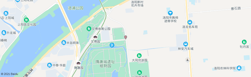 洛阳聂泰路隋唐园北路口南_公交站地图_洛阳公交_妙搜公交查询2024