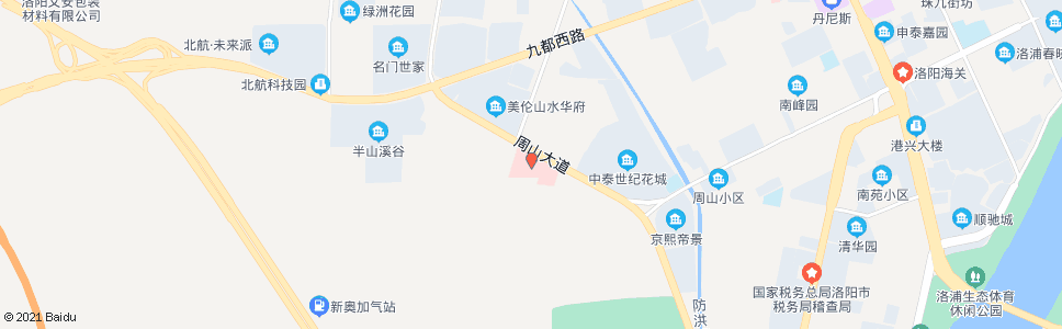 洛阳五三四医院(瀛洲路天津路口)_公交站地图_洛阳公交_妙搜公交查询2024