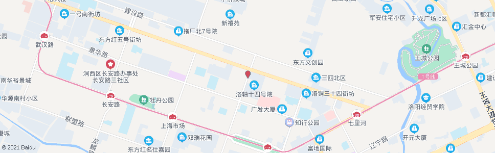 洛阳天津路中州西路南口_公交站地图_洛阳公交_妙搜公交查询2024