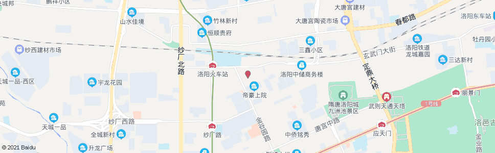 洛阳城西汽车站_公交站地图_洛阳公交_妙搜公交查询2024