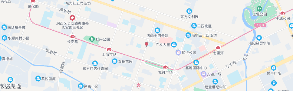 洛阳天津路景华路口南_公交站地图_洛阳公交_妙搜公交查询2024