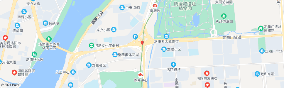 洛阳王城大道古城路口_公交站地图_洛阳公交_妙搜公交查询2024