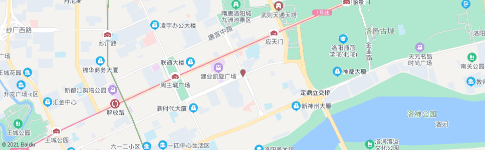 洛阳滨河北路玻璃厂南路口西_公交站地图_洛阳公交_妙搜公交查询2024