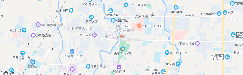 南阳丽都花园酒店_公交站地图_南阳公交_妙搜公交查询2024