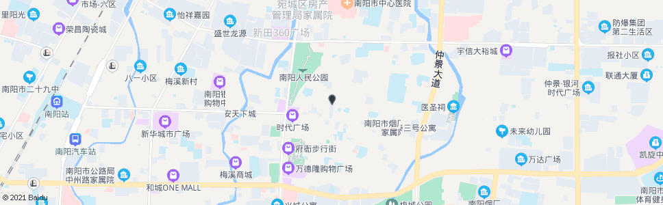 南阳王府饭店_公交站地图_南阳公交_妙搜公交查询2024