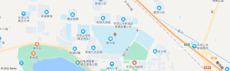 平顶山河南城建学院_公交站地图_平顶山公交_妙搜公交查询2024