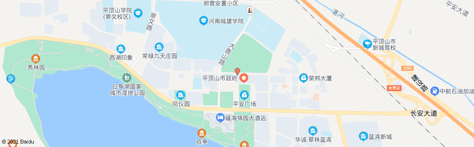 平顶山市政大厦北门(祥云公园)_公交站地图_平顶山公交_妙搜公交查询2024