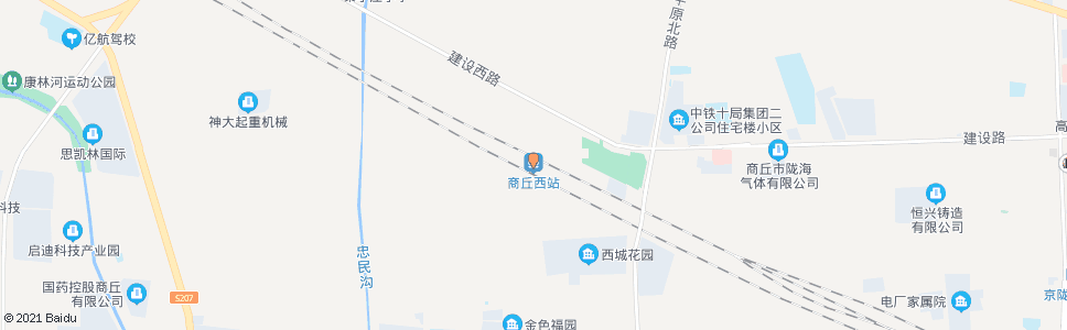 商丘西店子_公交站地图_商丘公交_妙搜公交查询2024