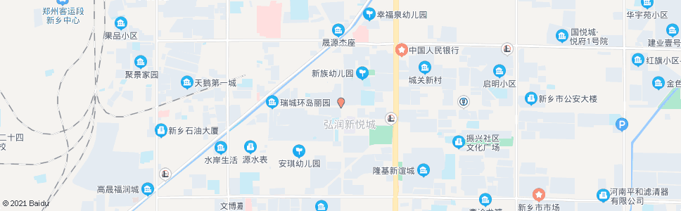 新乡劳动街华兰路口_公交站地图_新乡公交_妙搜公交查询2024