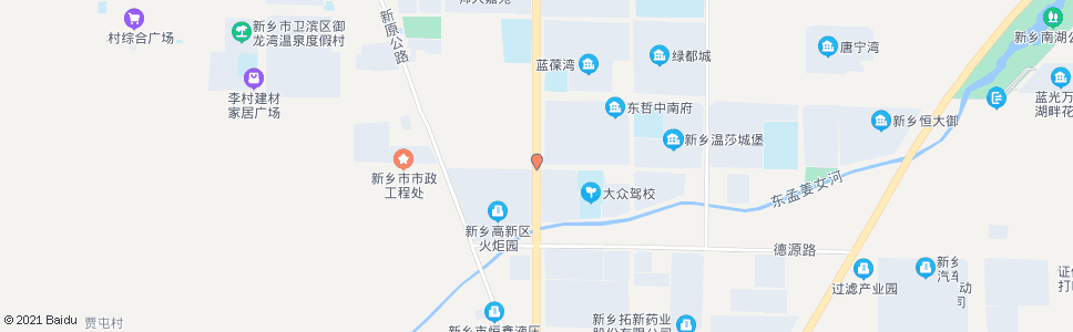 新乡新飞大道午阳路口_公交站地图_新乡公交_妙搜公交查询2024