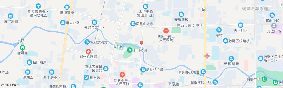 新乡中原路胜利街口_公交站地图_新乡公交_妙搜公交查询2024