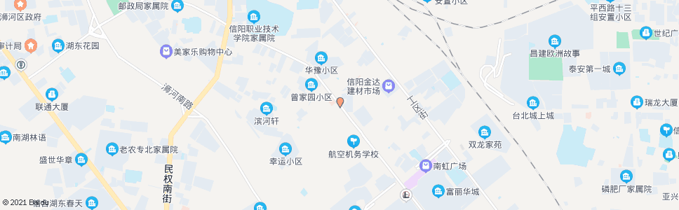 信阳航空路口_公交站地图_信阳公交_妙搜公交查询2024