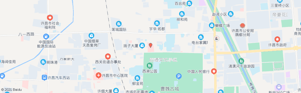 许昌精神病医院_公交站地图_许昌公交_妙搜公交查询2025