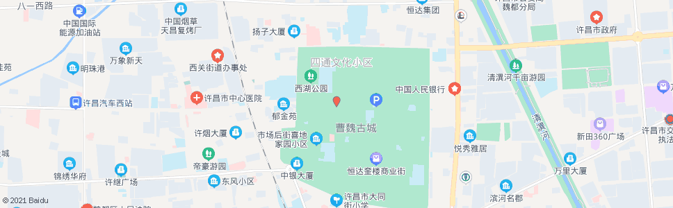 许昌清虚街南口(结核病医院)_公交站地图_许昌公交_妙搜公交查询2025